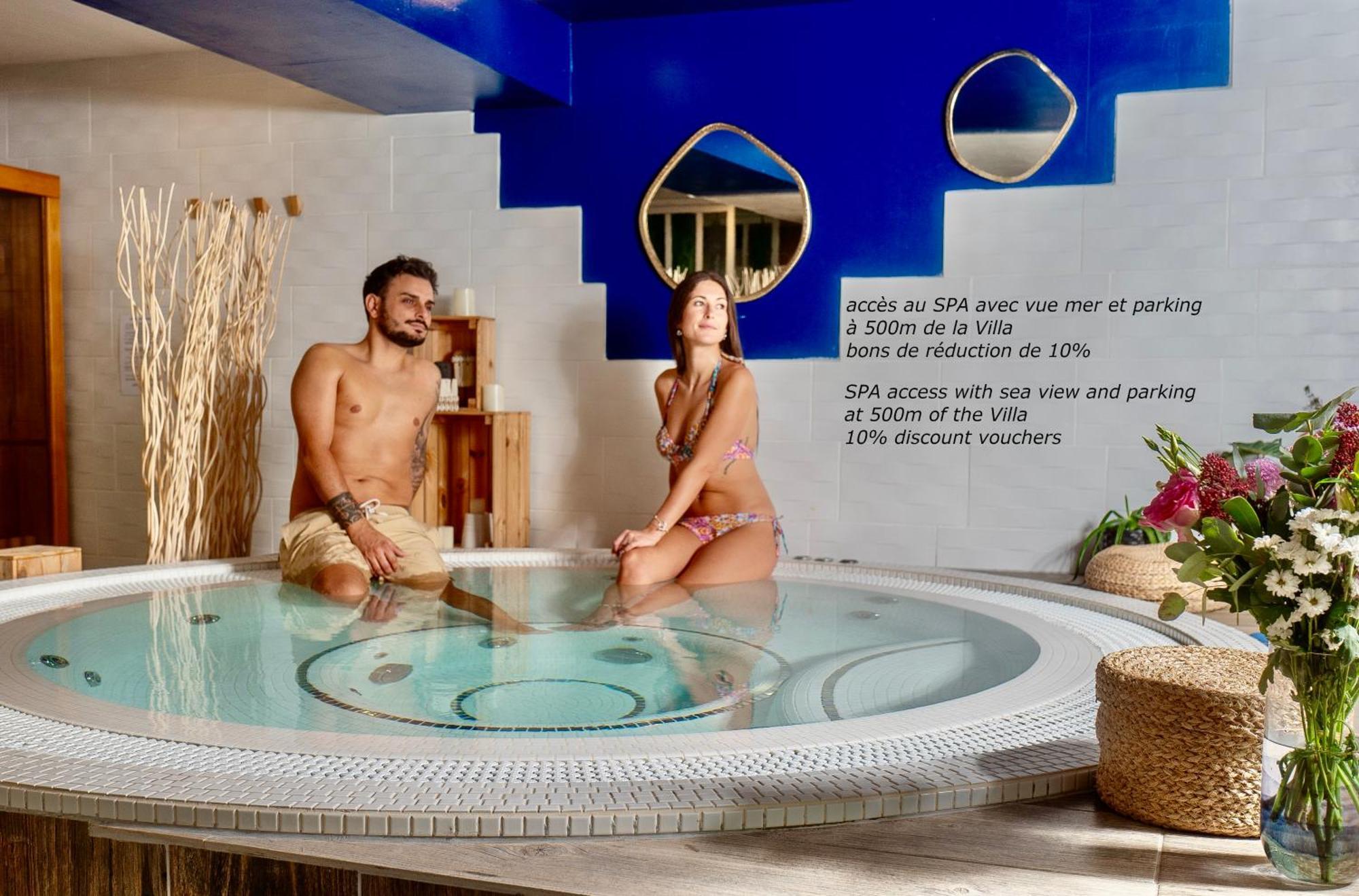 Blue Summer Vibes Mini Studio For Two, Ac, Parking, Beach At 50M, Spa Access -2 Ла-Сьйота Екстер'єр фото
